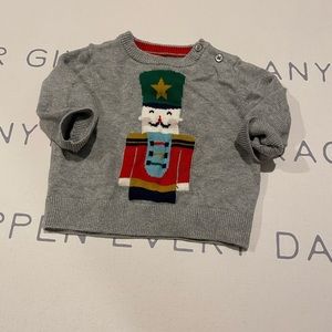 Gap Nutcracker sweater 3-6